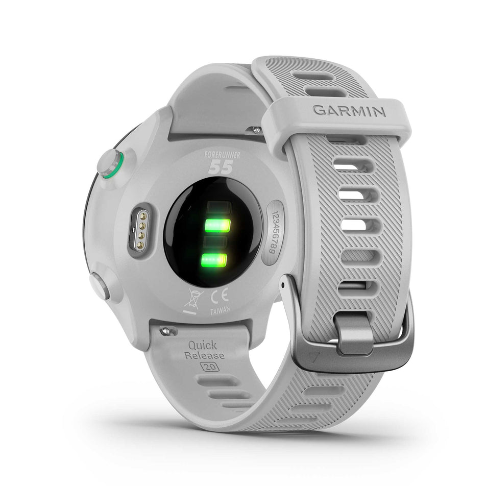 Behind view of unisex garmin forerunner 55 running watch (7074054635682)
