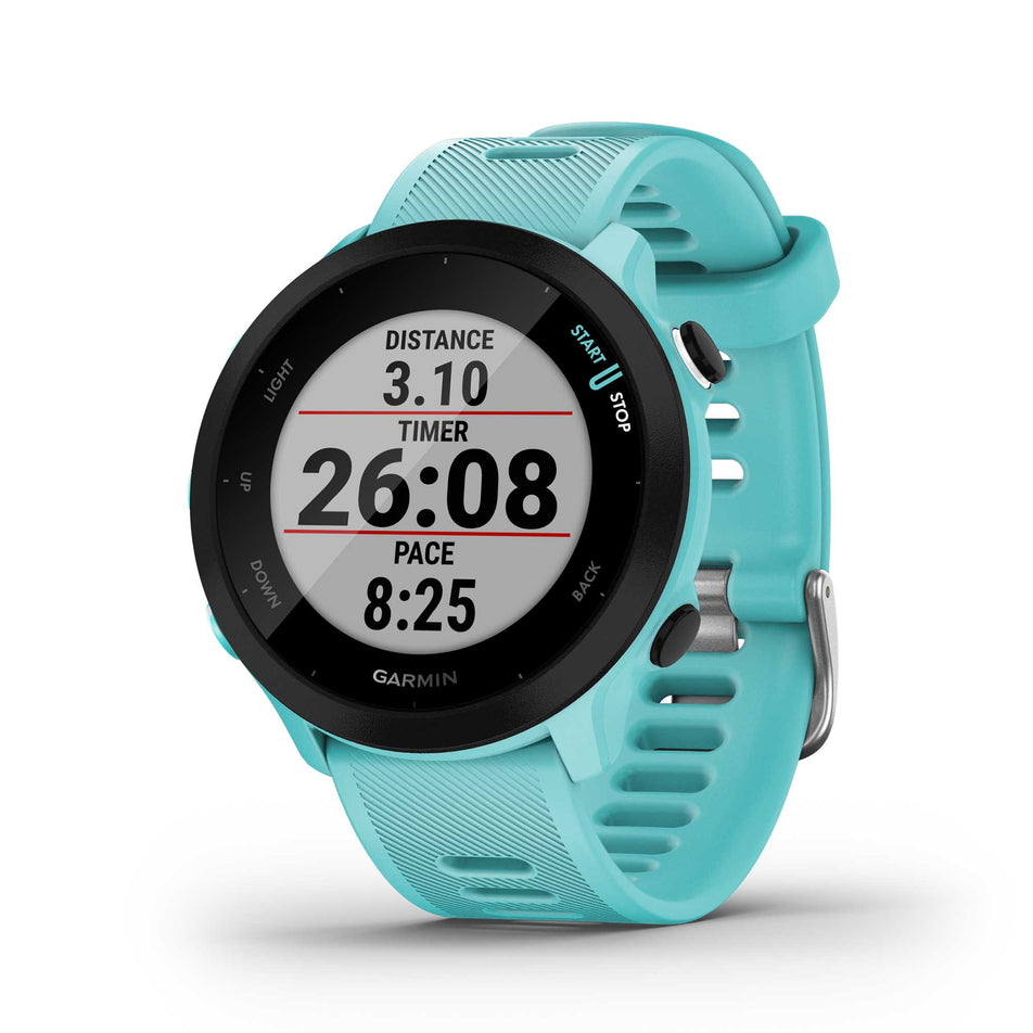 Running stats view of unisex garmin forerunner 55 running watch (7074039365794)