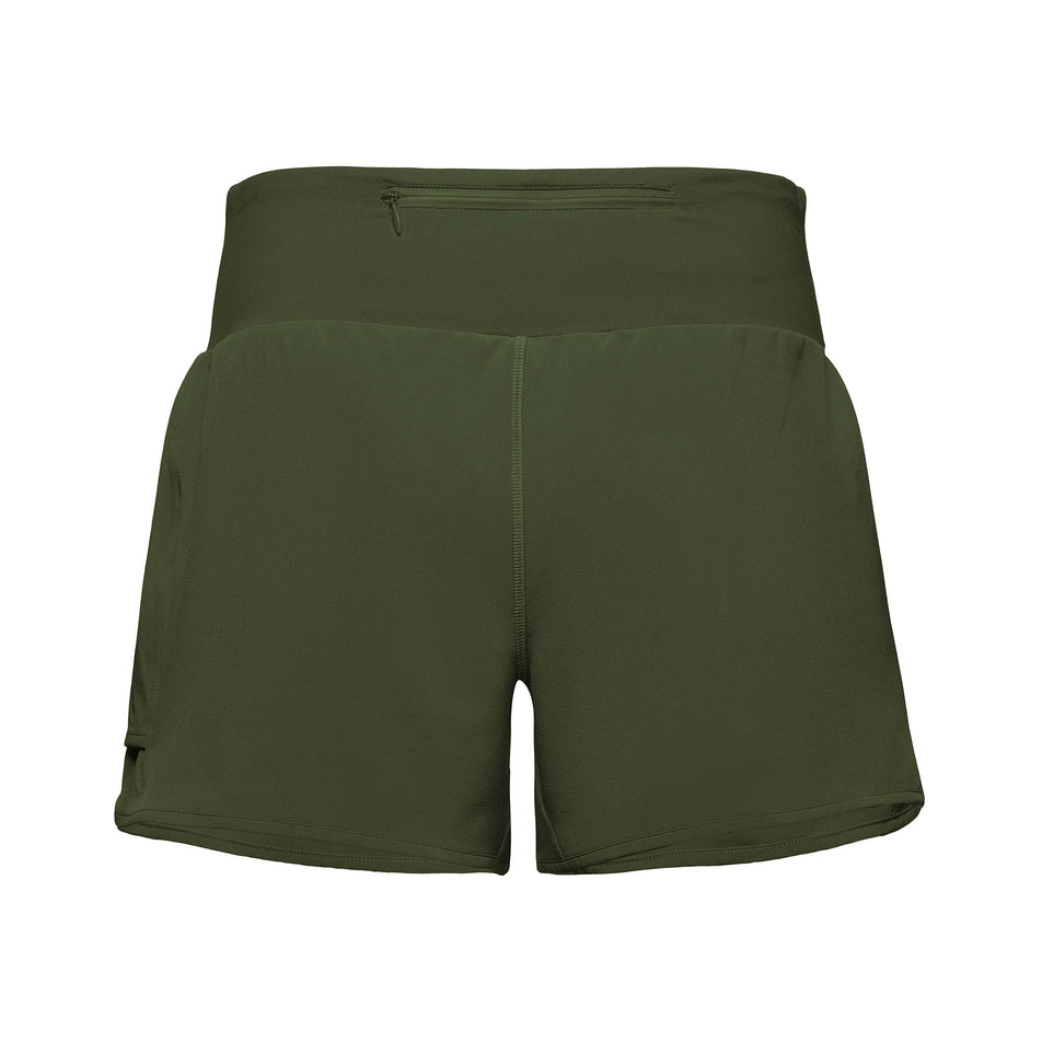 Behind view of women's gore wear r5 light shorts (7239293501602)