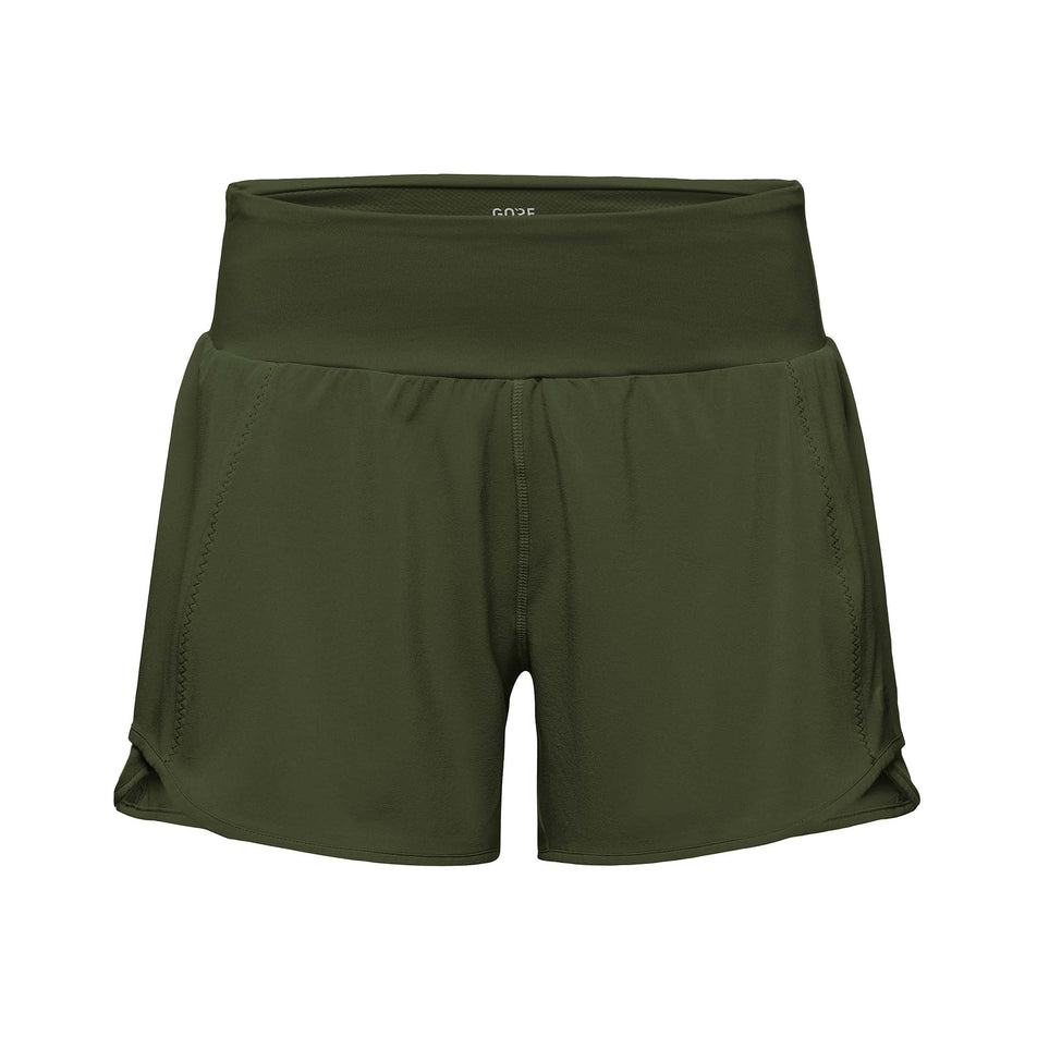 Front view of women's gore wear r5 light shorts (7239293501602)