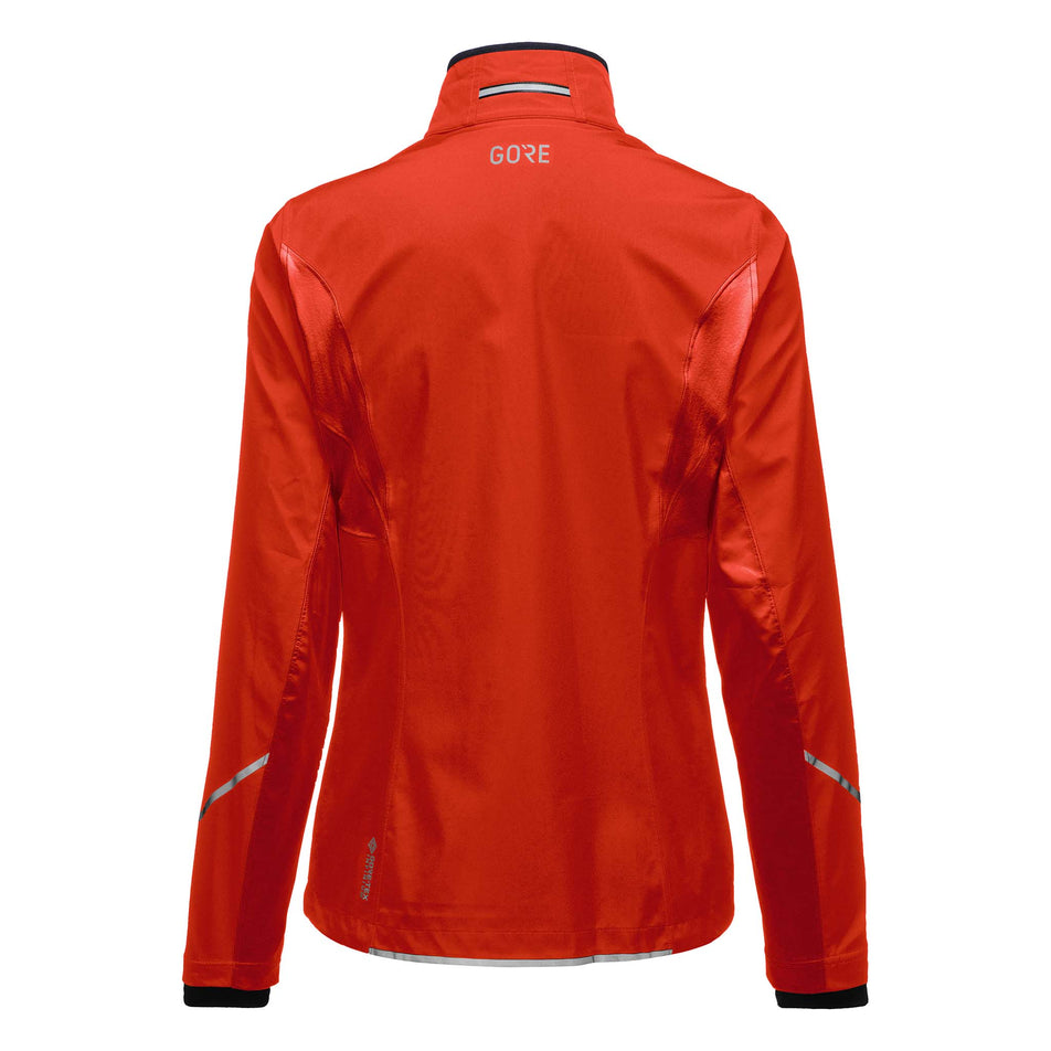 Behind view of women's gore wear r3 partial gtx i jacket (7239273447586)