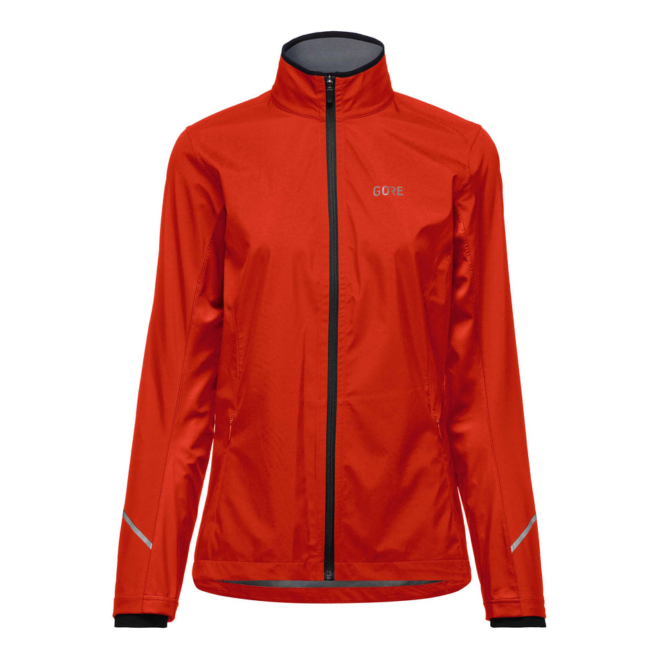 Front view of women's gore wear r3 partial gtx i jacket (7239273447586)
