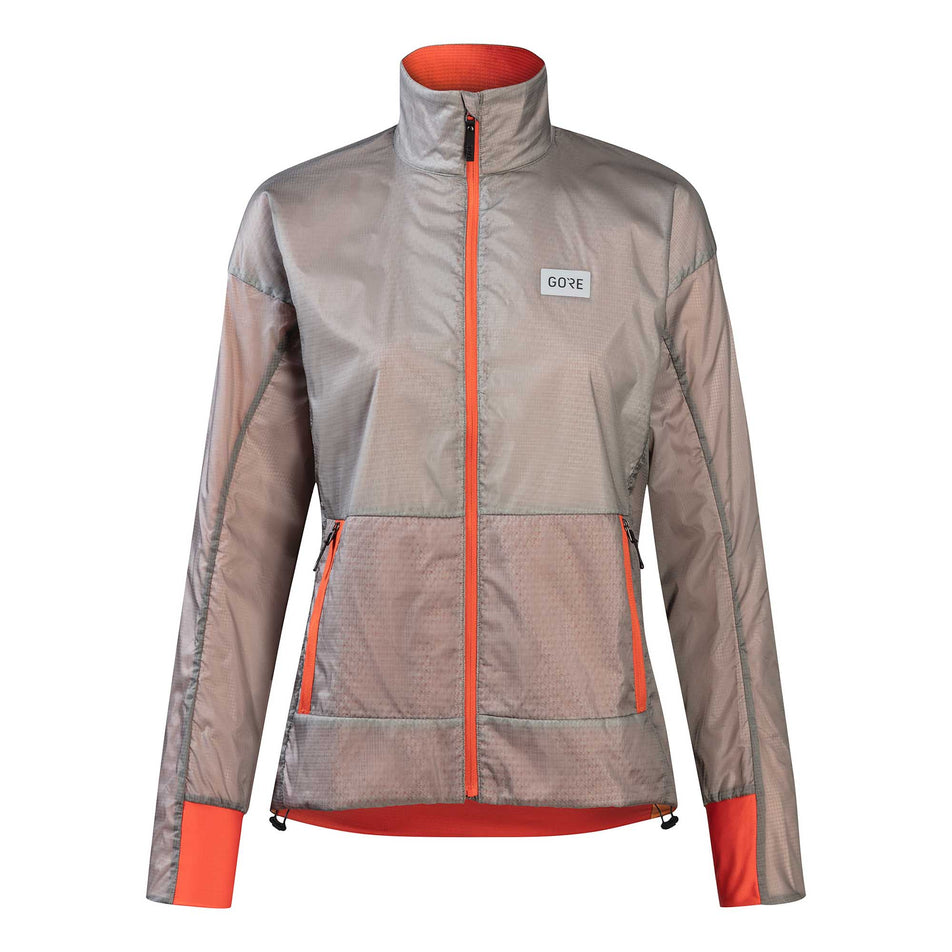 Straight on View of Women's Gore Wear Drive Jacket (6918375833762)