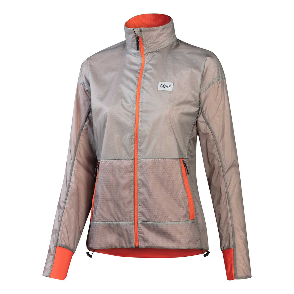 Front View of Women's Gore Wear Drive Jacket (6918375833762)