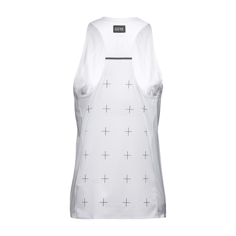 Behind view of women's gore wear contest daily singlet (7239281279138)