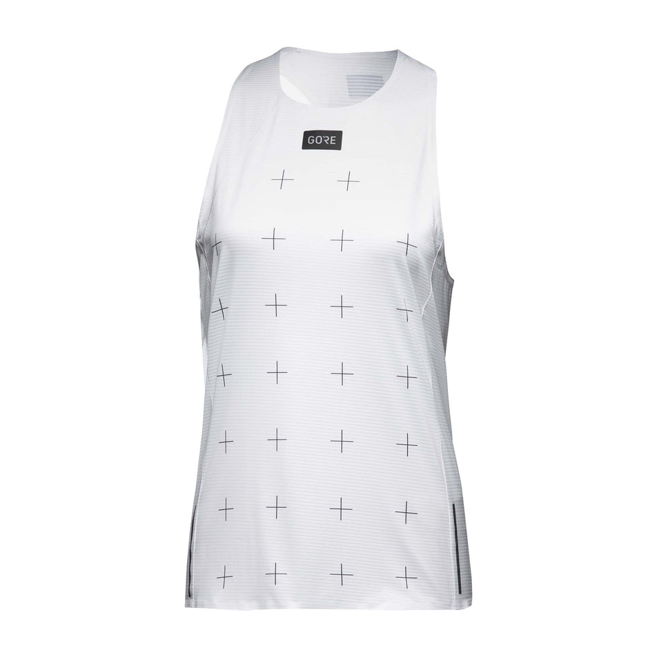 Front view of women's gore wear contest daily singlet (7239281279138)