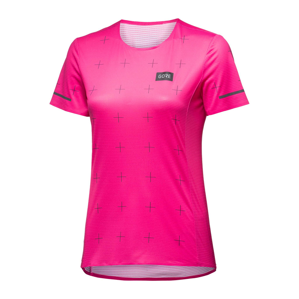 Front angled view of women's gore wear contest daily tee (7239288717474)