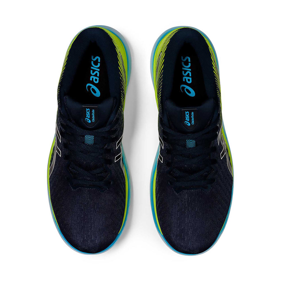 Upper on the right and left shoes from a pair of men's Asics Glideride 2 (6893964722338)