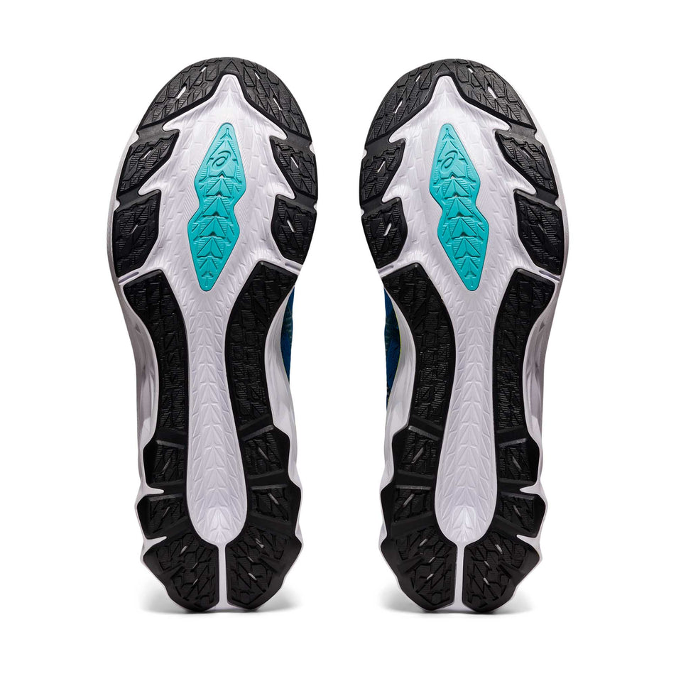 Outsole view of men's asics novablast 2 running shoes (7214988787874)