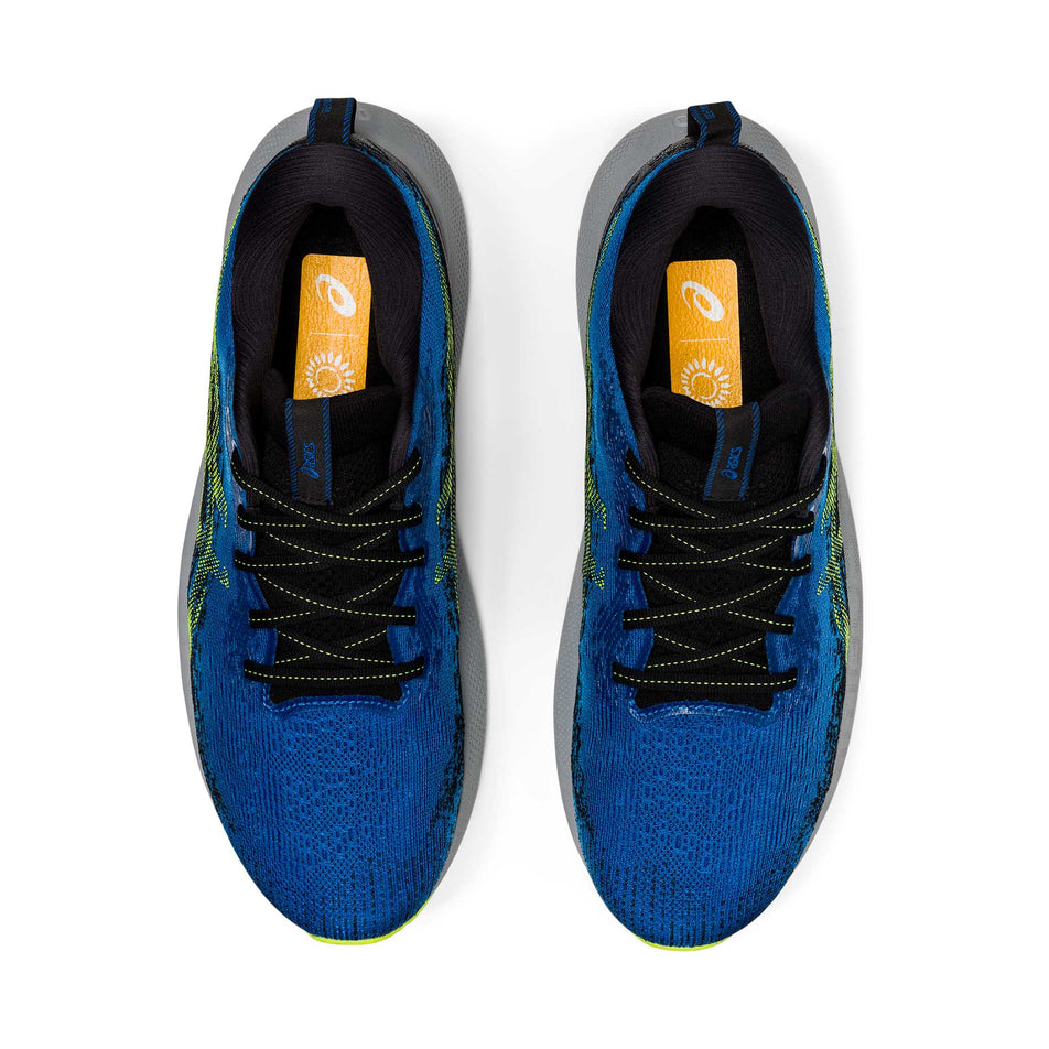 Upper view of men's asics gel-nimbus lite 3 running shoes (7233070497954)