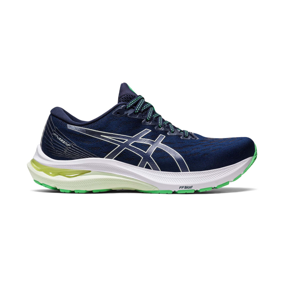 Lateral side of the right shoe from a pair of women's Asics GT-2000 11 Running Shoes (7712144457890)