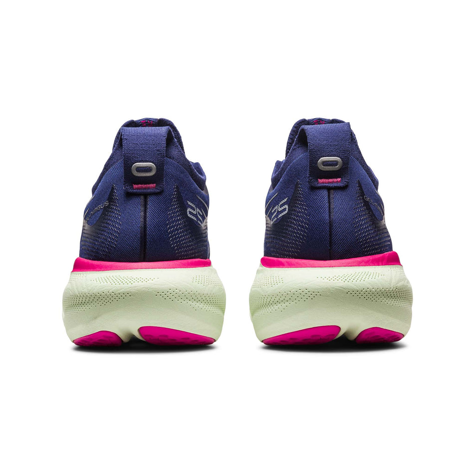 The heel units on a pair of women's Asics Gel-Nimbus 25 Running Shoes (7744933986466)