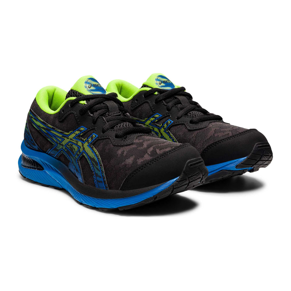 Anterior view of boy's asics gel-cumulus 23 gs running shoes (7235381428386)