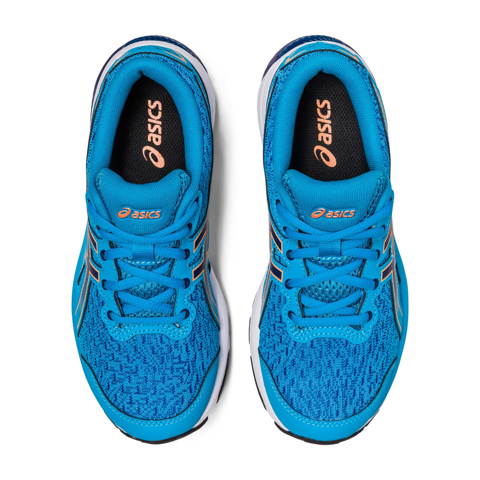 The uppers on a pair of kids' Asics Gel-Cumulus 24 GS Running Shoes (7711222759586)