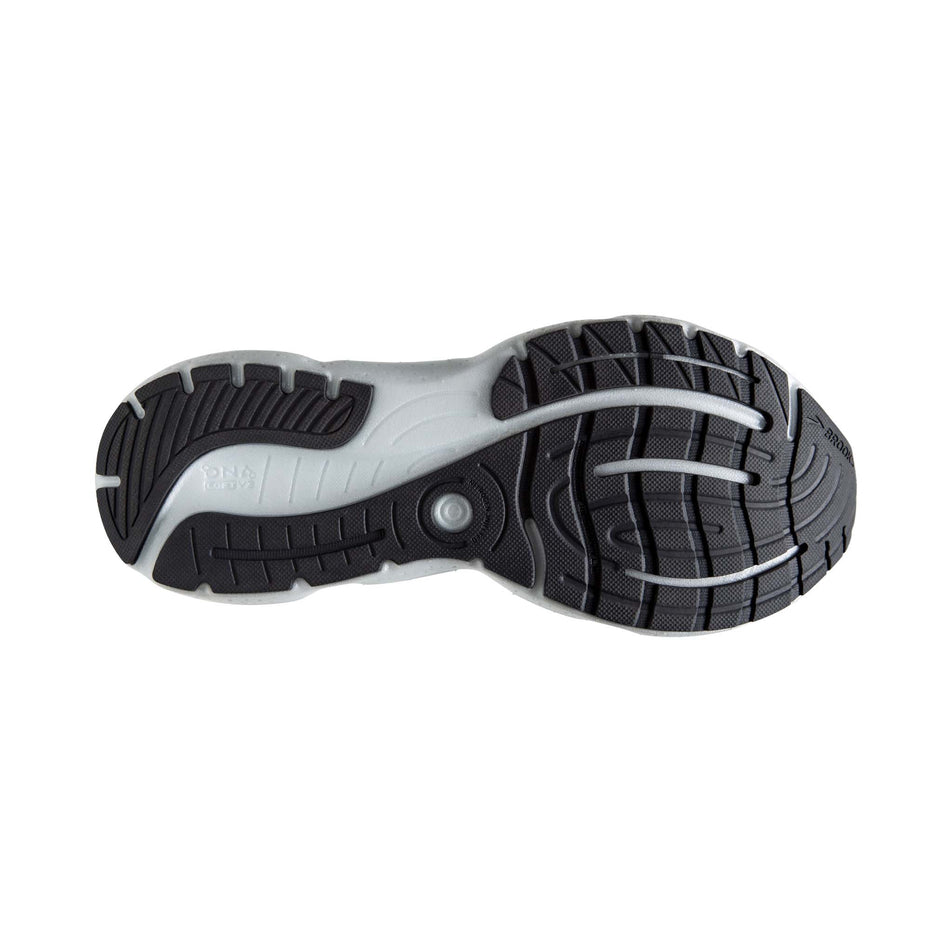 Outsole view of Brooks Men's Glycerin GTS 20 Running Shoes in black (7599126741154)