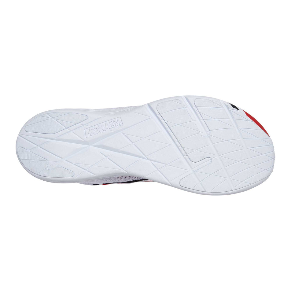 The full outsole on the right shoe from a pair of unisex Hoka Rocket X  (6901891825826)