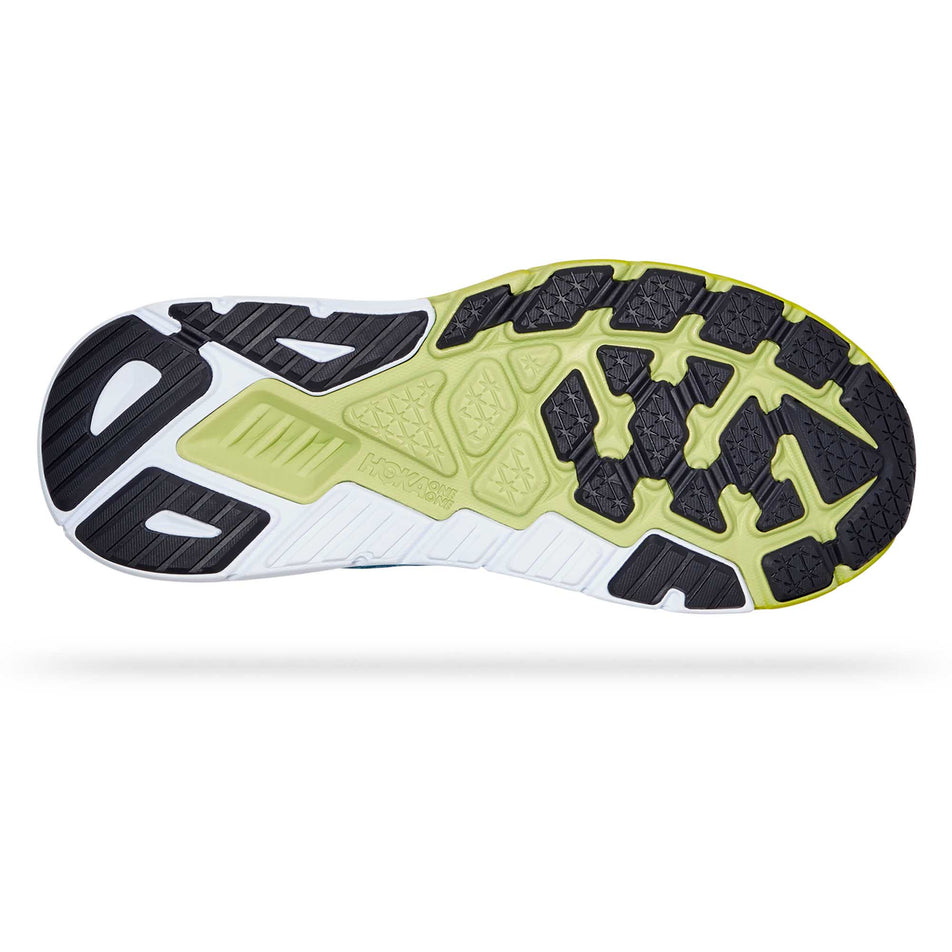 Outsole view of men's hoka arahi 6 running shoes (7236966252706)