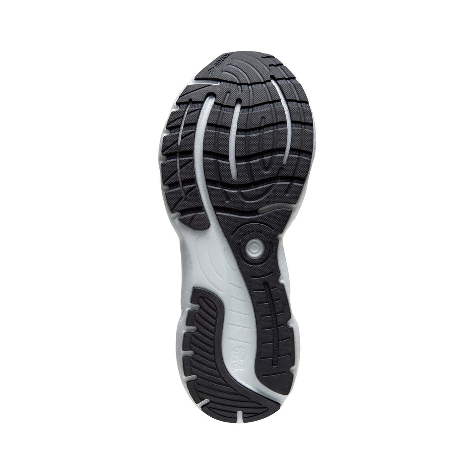 Outsole view of Brooks Women's Glycerin GTS 20 Running Shoes in black (7599132999842)