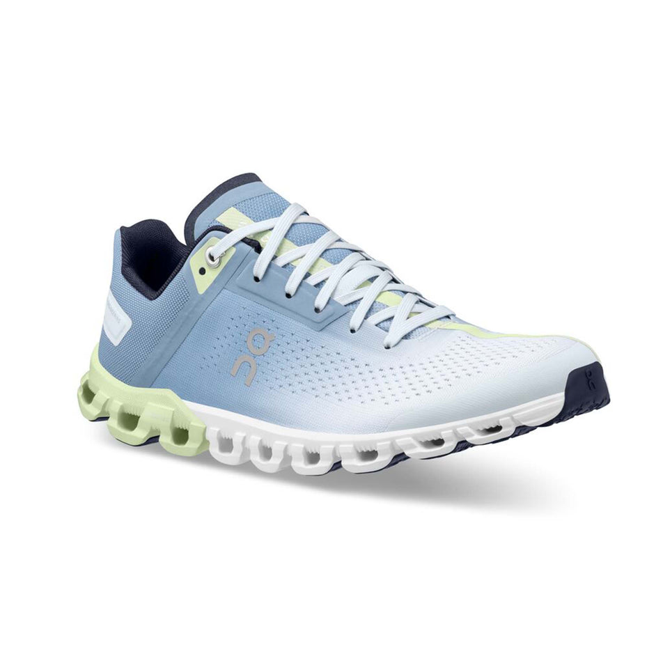 Anterior angled view of women's on cloudflow running shoes (7319049142434)