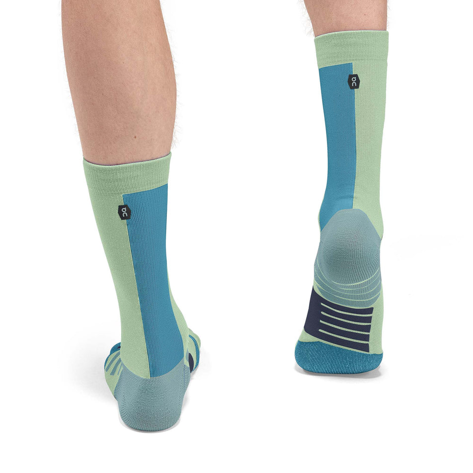 back view of on performance high sock (7520288833698)