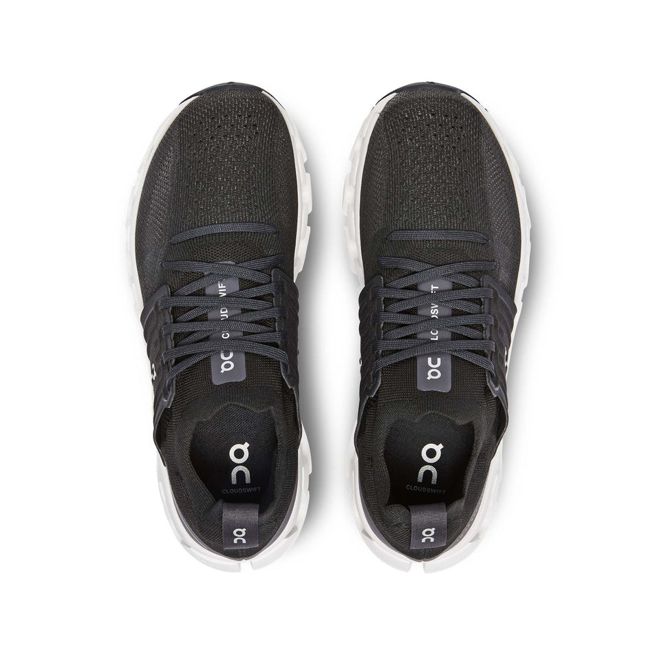 The uppers on a pair of men's On Cloudswift 3 Running Shoes  (7838474895522)