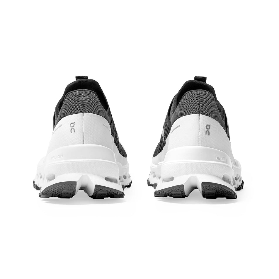 Pair posterior view of On Men's Cloudultra Running Shoes in black (7674915324066)