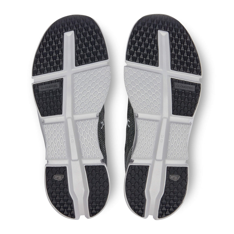 Outsole view of men's On Cloudgo Running Shoes in Black (7525313577122)