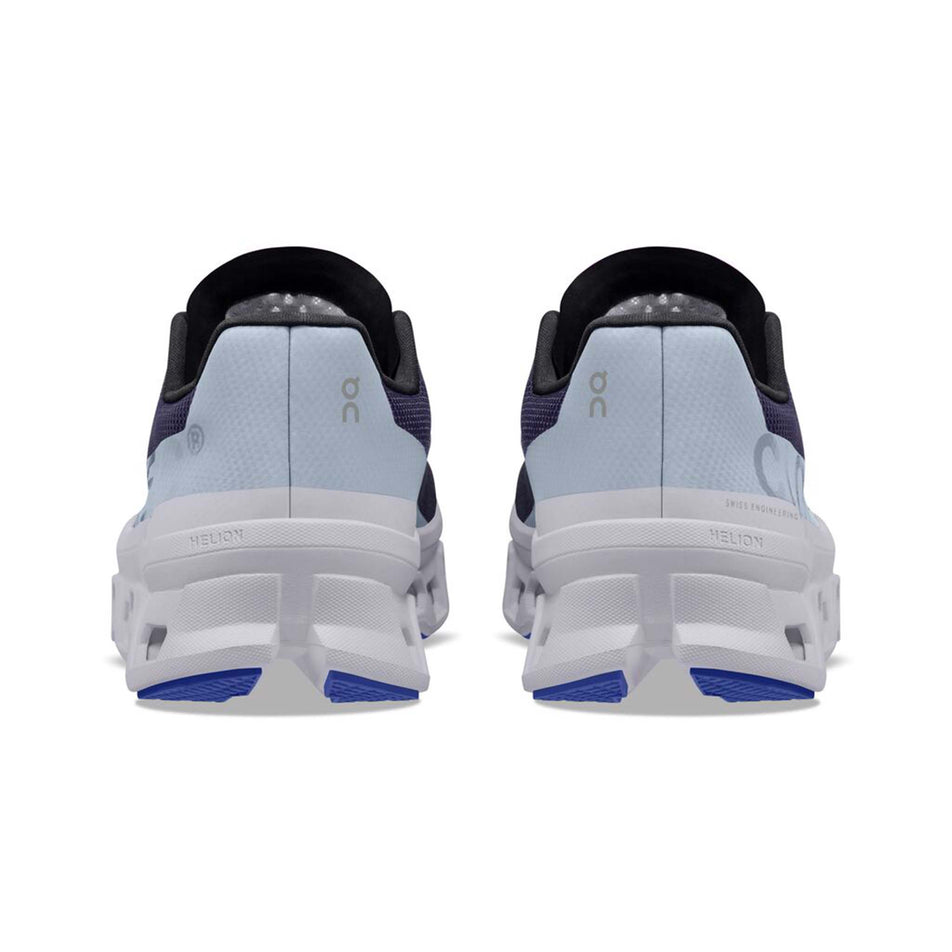 Posterior view of women's on cloudmonster running shoes (7319074635938)