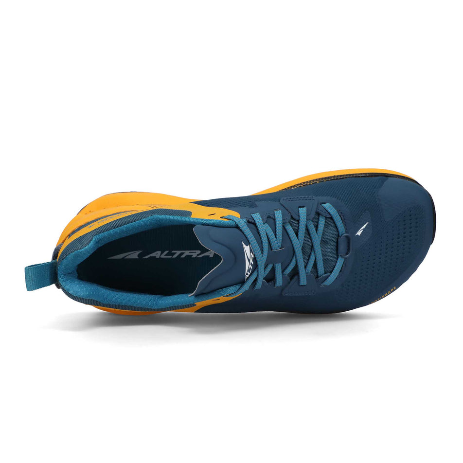 Upper view of men's altra olympus 4 running shoes (6879129796770)