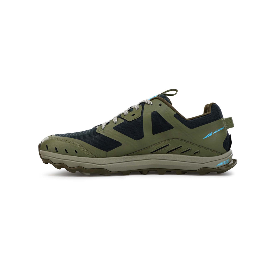 Medial view of men's altra lone peak 6 running shoes (7351269458082)