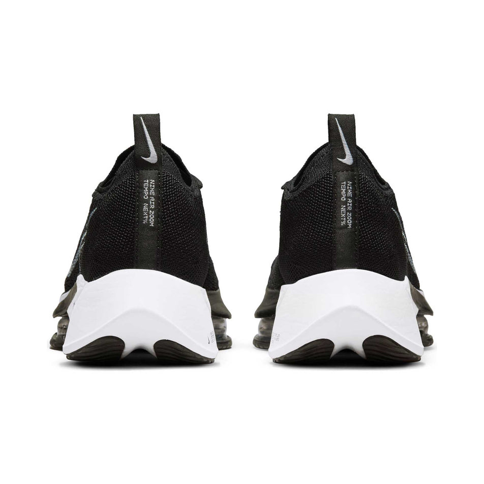 Posterior view of men's nike air zoom tempo next% running shoes (7274253156514)