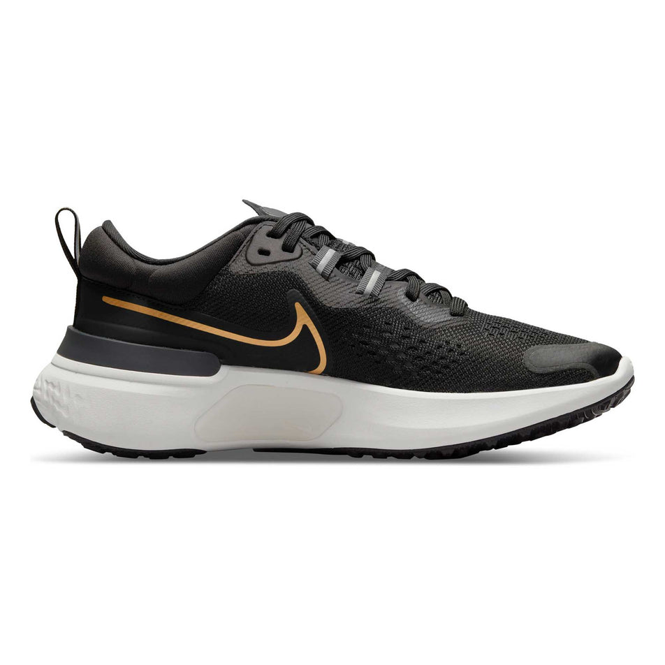 Medial view of women's nike react miler 2 running shoes (6888916943010)