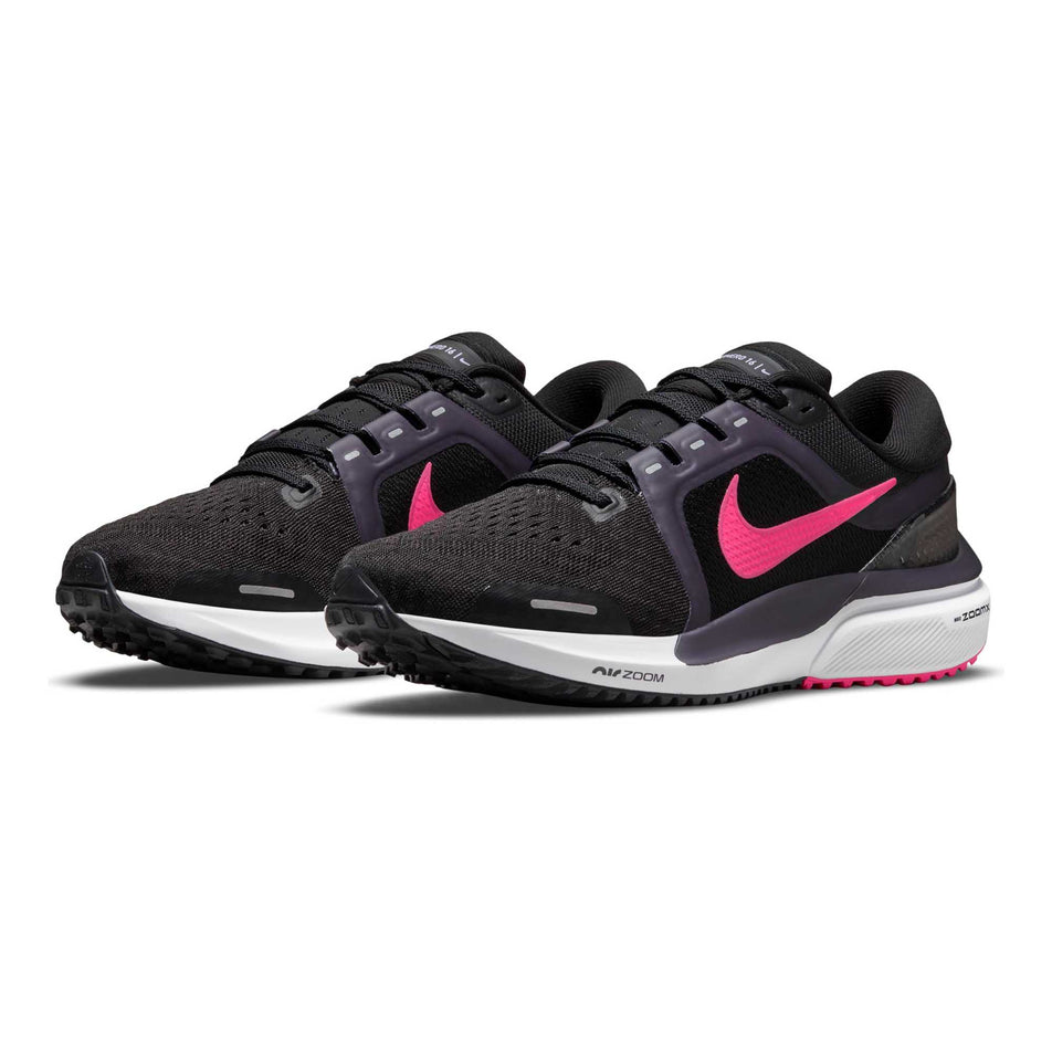 Front pair view of women's nike air zoom vomero 16 running shoes (6877902307490)