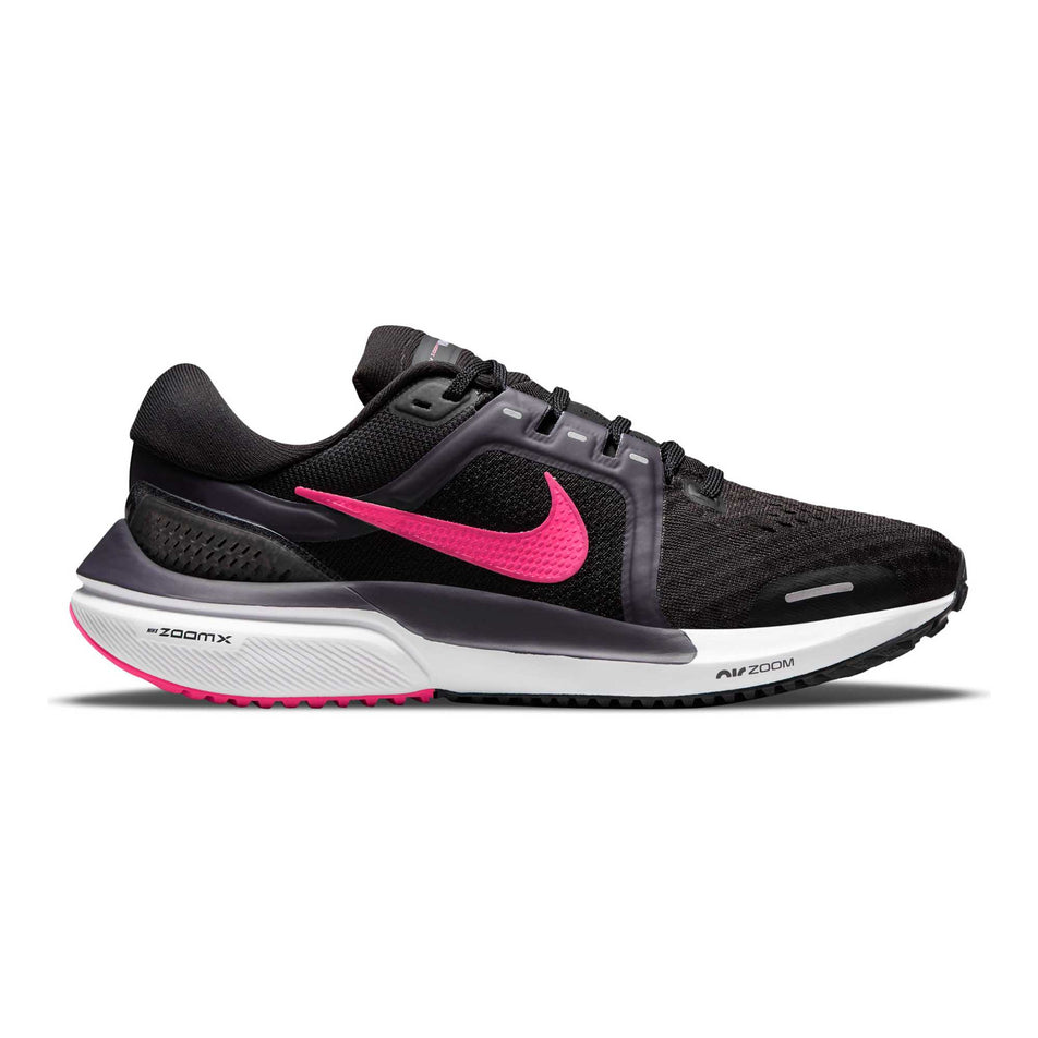 Lateral view of women's nike air zoom vomero 16 running shoes (6877902307490)