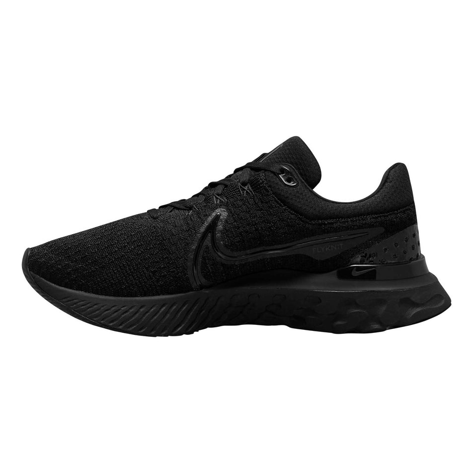 Medial view of men's nike react infinity run flyknit 3 running shoes (7266623258786)