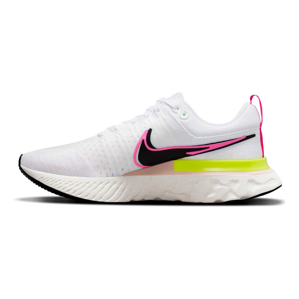 Medial view of men's nike react infinity run flyknit 2 running shoes (6875815968930)