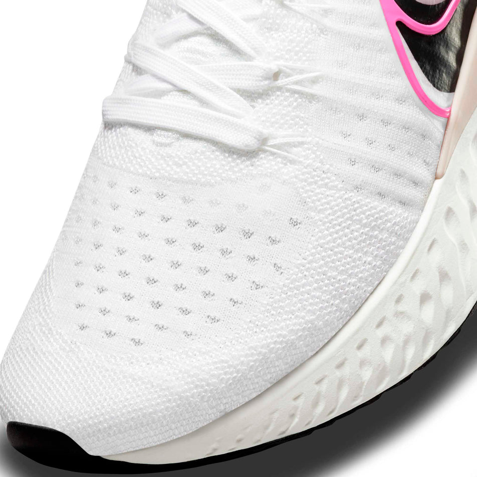 Toe box view of men's nike react infinity run flyknit 2 running shoes (6875815968930)