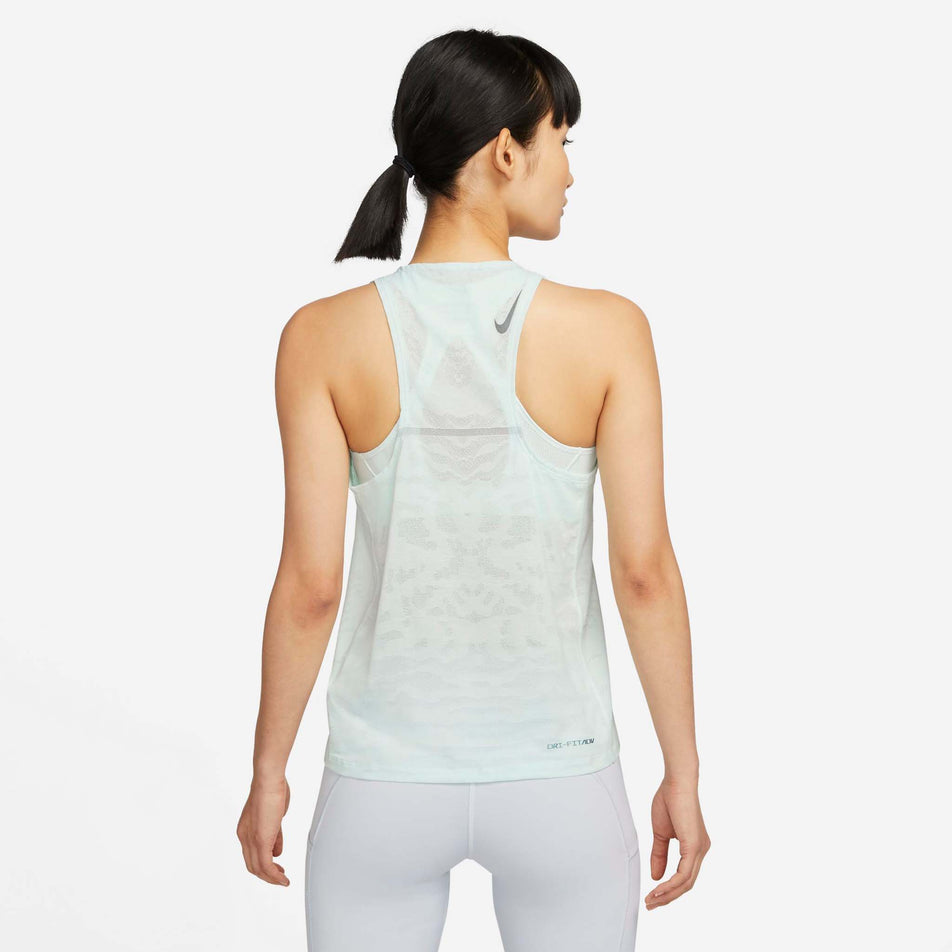 Behind view of women's nike df adv run division engineered tank (7328926728354)
