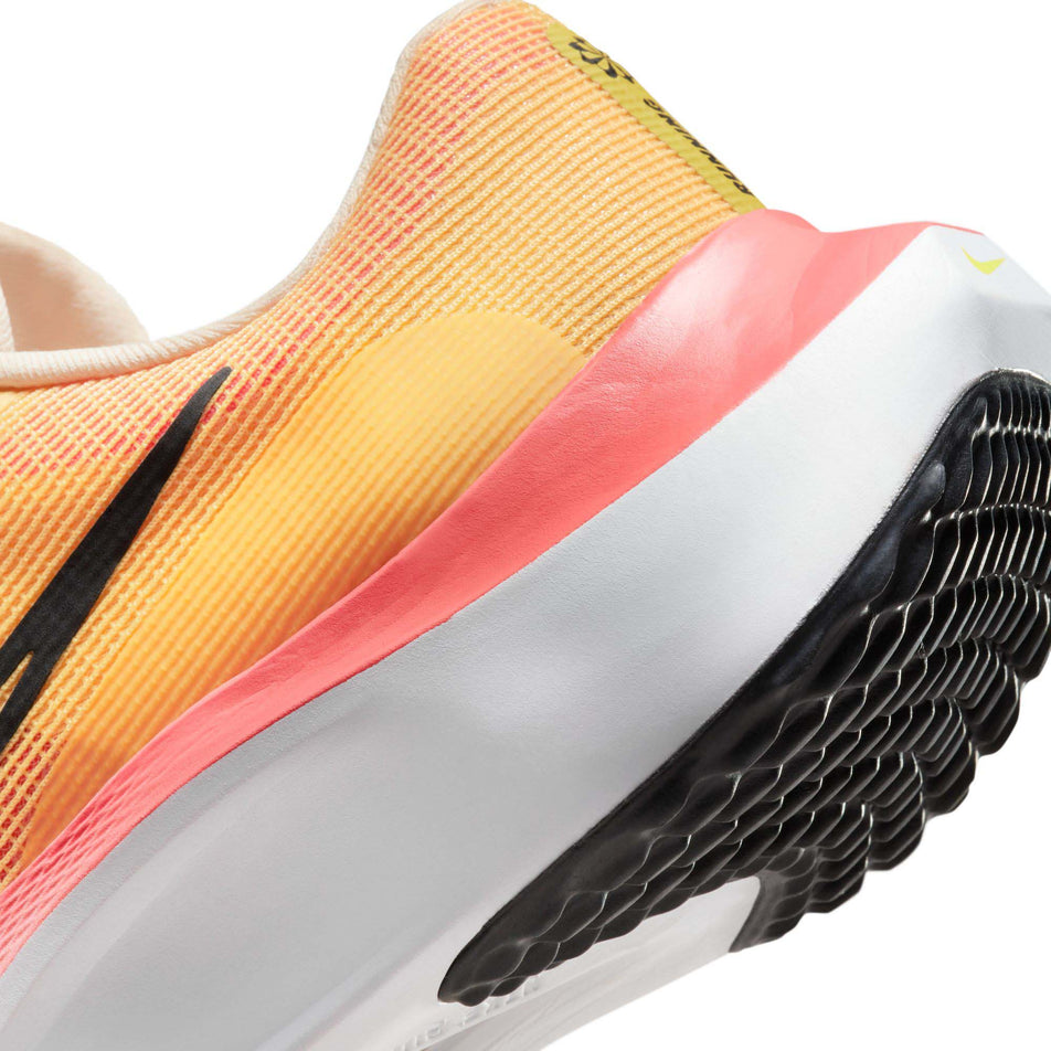 Lateral side of the heel unit on the left shoe from a pair of Nike Women's Zoom Fly 5 Road Running Shoes (7867361460386)