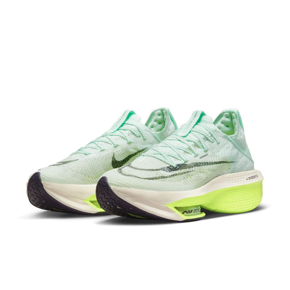 A pair of women's Nike Air Zoom Alphafly Next% Flyknit 2 Running Shoes (7516459663522)