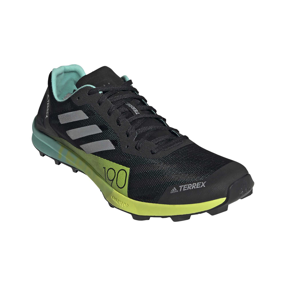 Anterior view of men's adidas terrex speed pro running shoes (6867950633122)