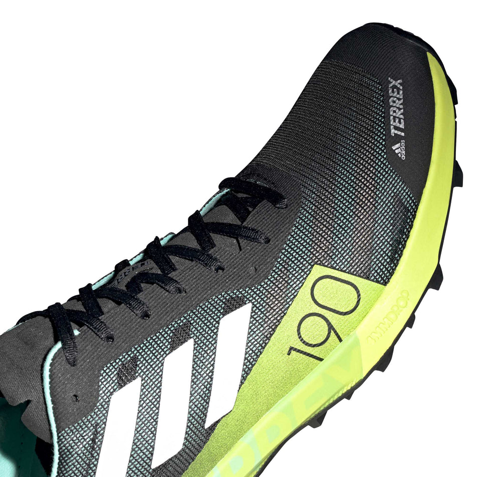 Upper view of men's adidas terrex speed pro running shoes (6867950633122)