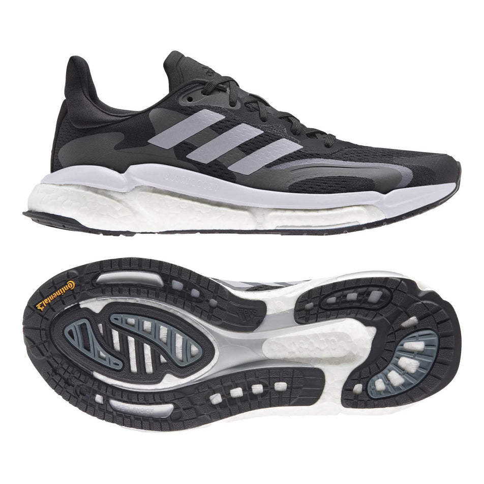 The right shoe and its outsole from a pair of women's adidas Solar Boost 3 (6893723287714)