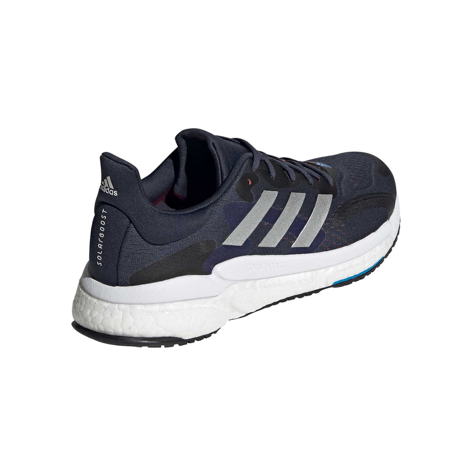 Posterior angled view of men's adidas solar boost 4 running shoes (7275567939746)