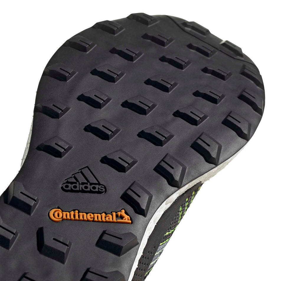 Outsole forefoot view of women's adidas terrex two ultra primeblue running shoes (6872549097634)