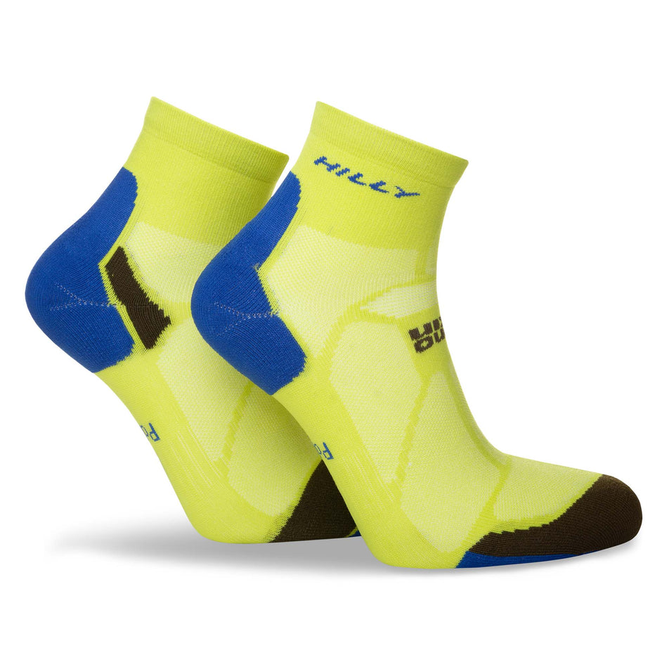 A pair of Hilly Unisex Marathon Fresh Anklet Running Socks (7757232930978)