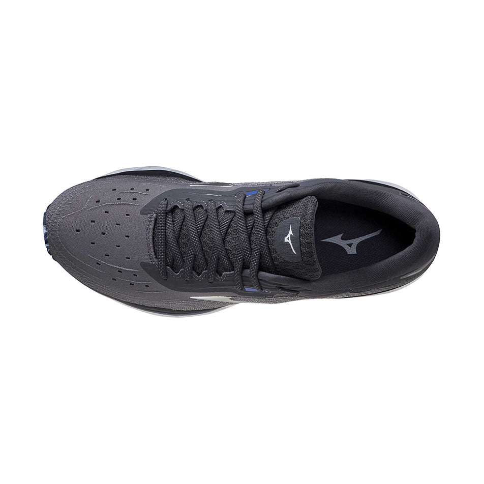 Upper view of men's mizuno wave sky 5 running shoes (6882949726370)