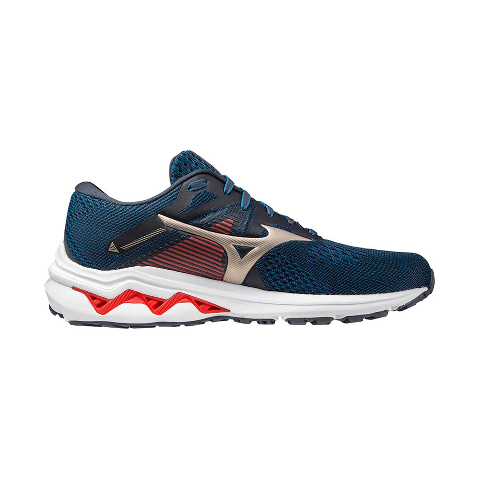 Medial side of the left shoe from a pair of men's Mizuno Wave Inspire 17 (6897309941922)