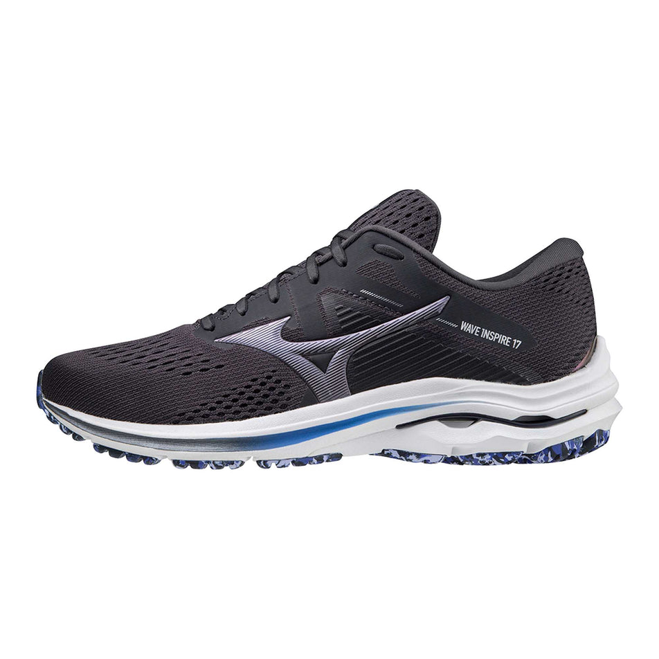 Medial view of men's mizuno wave inspire 17 running shoes (6882954248354)