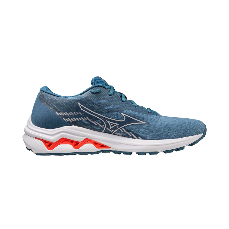 Medial side of the left shoe from a pair of men's Mizuno Wave Equate 7 Running Shoes (7725221085346)
